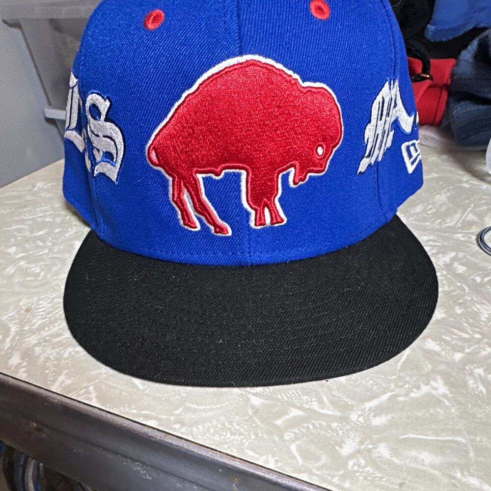 New Era Buffalo Bills NFL 9FIFTY Snapback Hat Cap One Size Blue/Black
